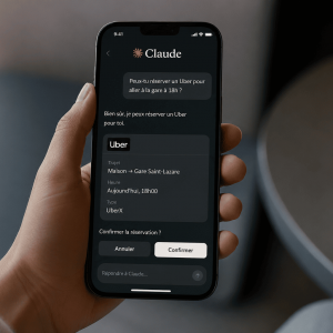 Claude s’intègre aux apps du quotidien… et dans les trajets Uber